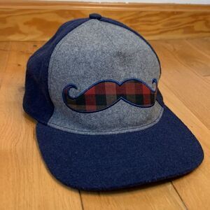 “On hold”. COPY - EUC Wool Blend Mustash Baseball Hat Cap
